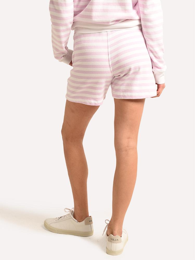 Stateside Stripe Terry Shorts
