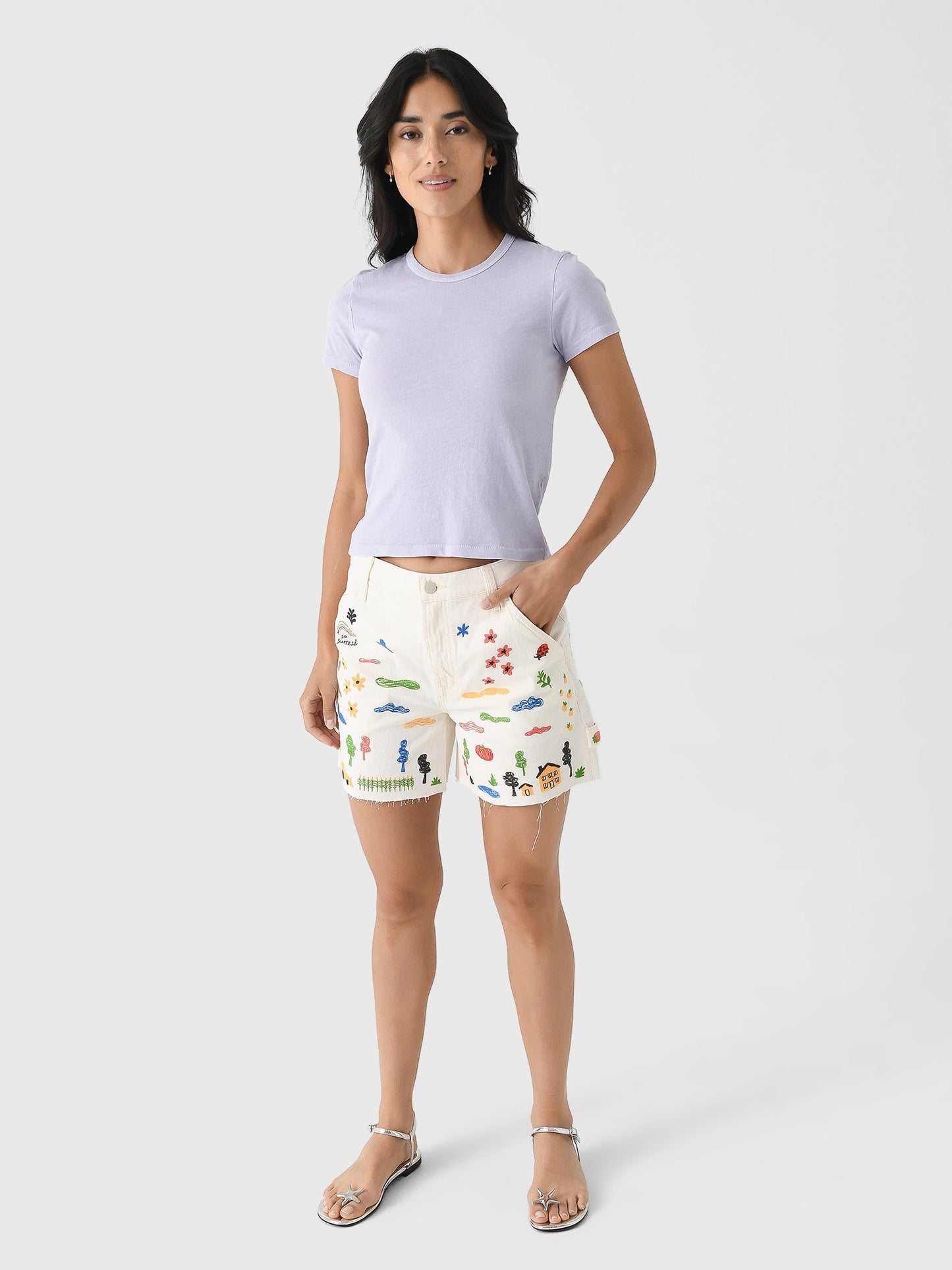 Mother Women's The Stud Finder Fray Short