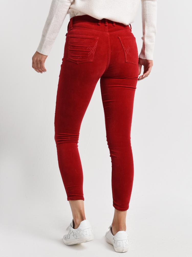 McGuire High Rise Newton Skinny Velvet Jean