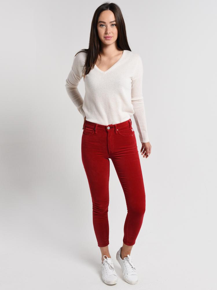 McGuire High Rise Newton Skinny Velvet Jean