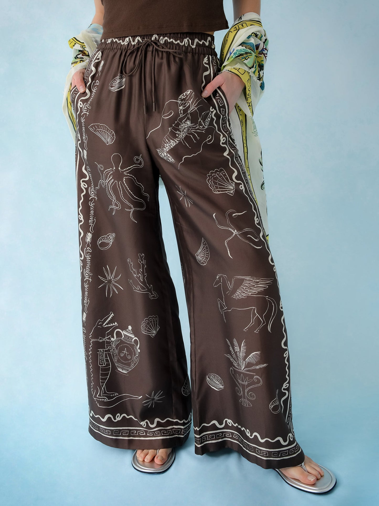Alemais Women's Sammy Silk Pant