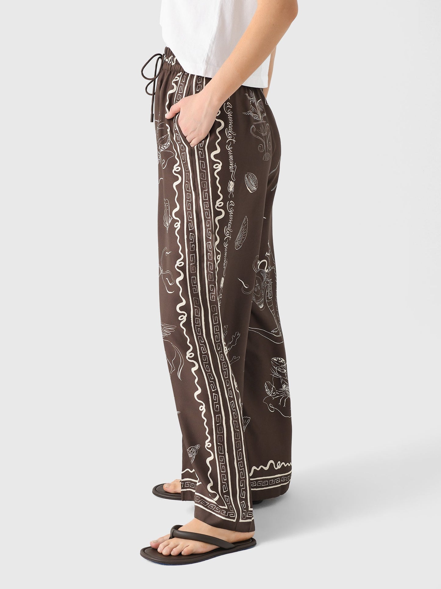 Alemais Women's Sammy Silk Pant