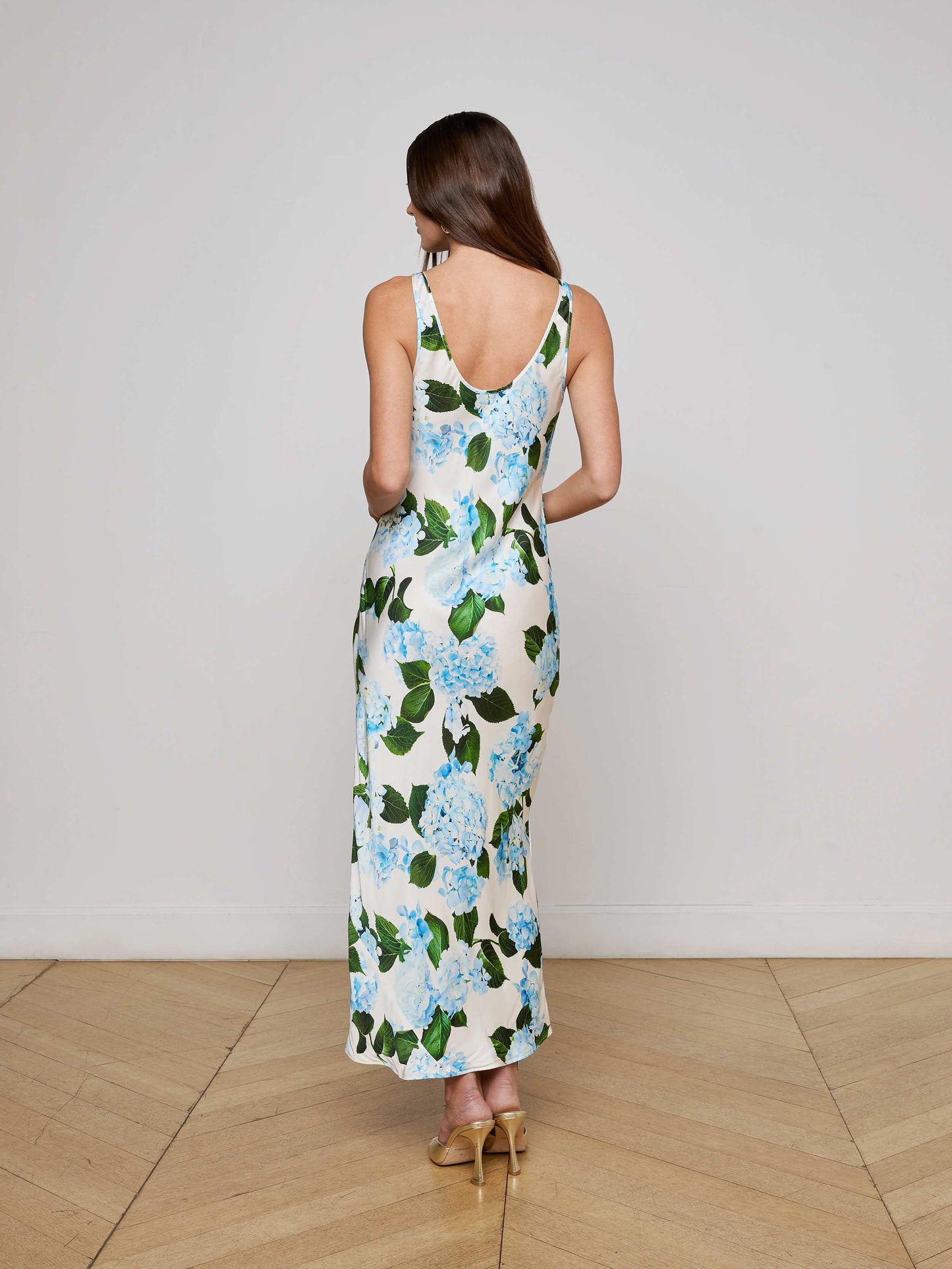 Akiya Satin Maxi Dress