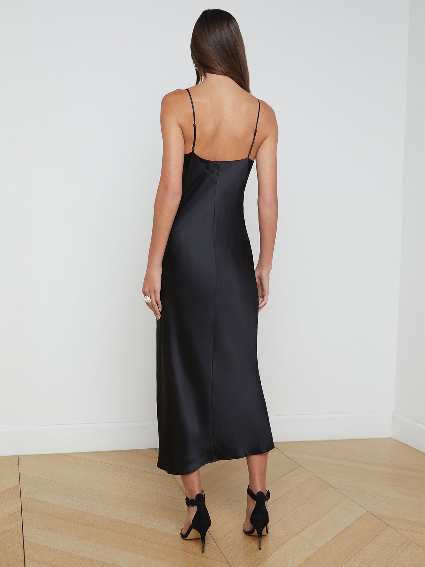 Seridie Silk Slip Dress