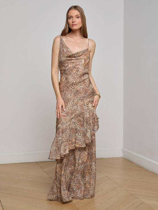 Viola Silk Gown