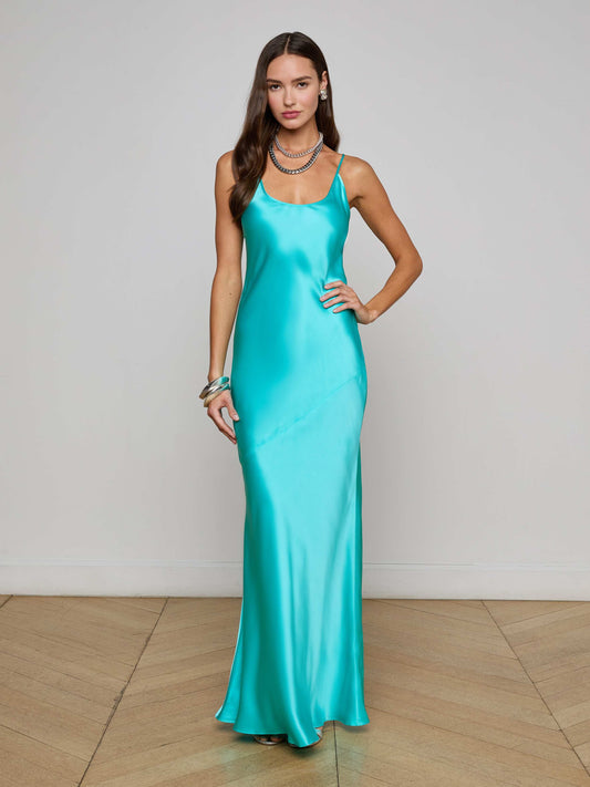 Charmaine Silk Gown