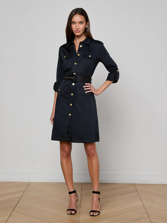 Karin Poplin Shirt Dress