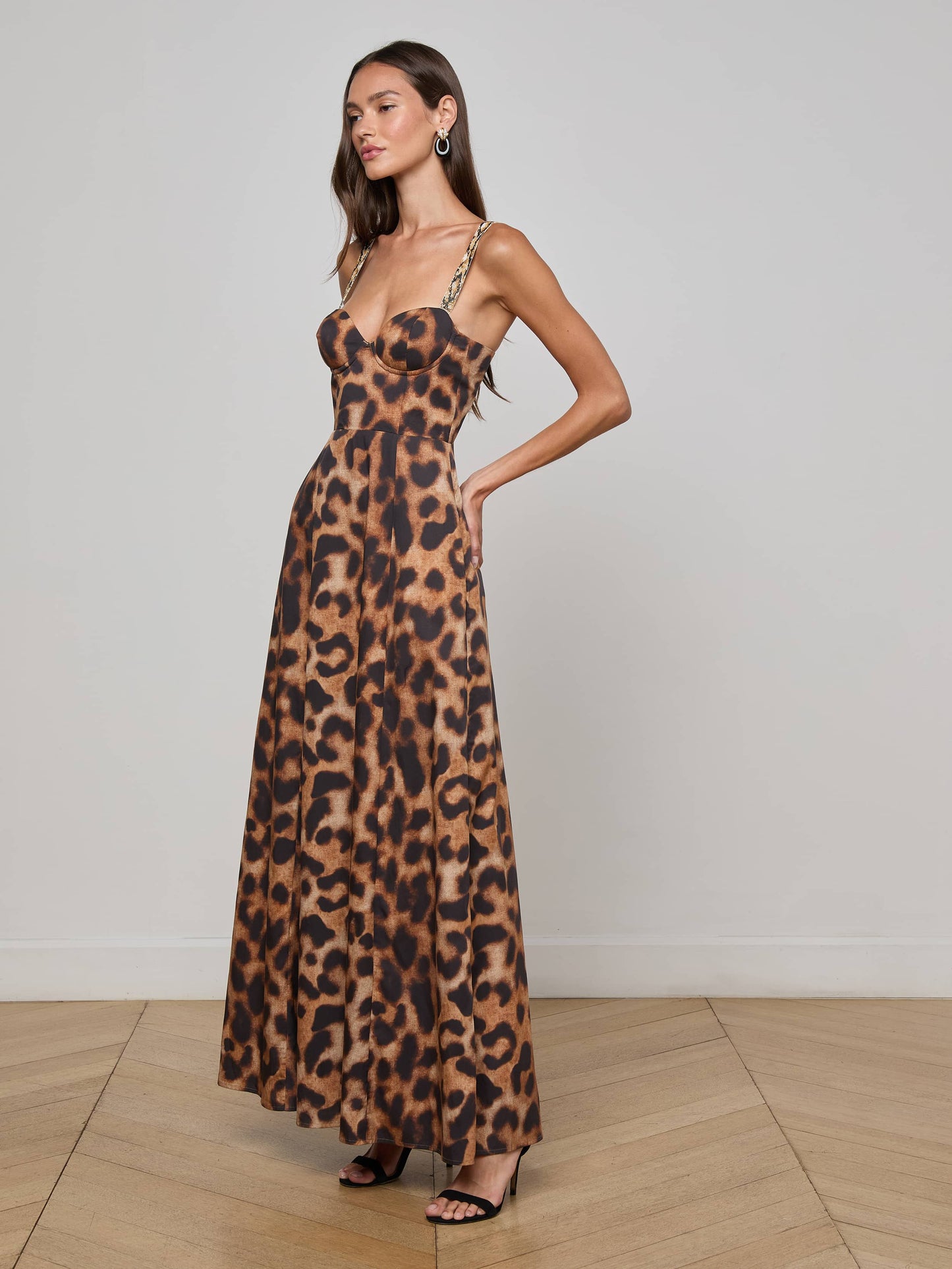 Sutton Beaded Strap Maxi Dress