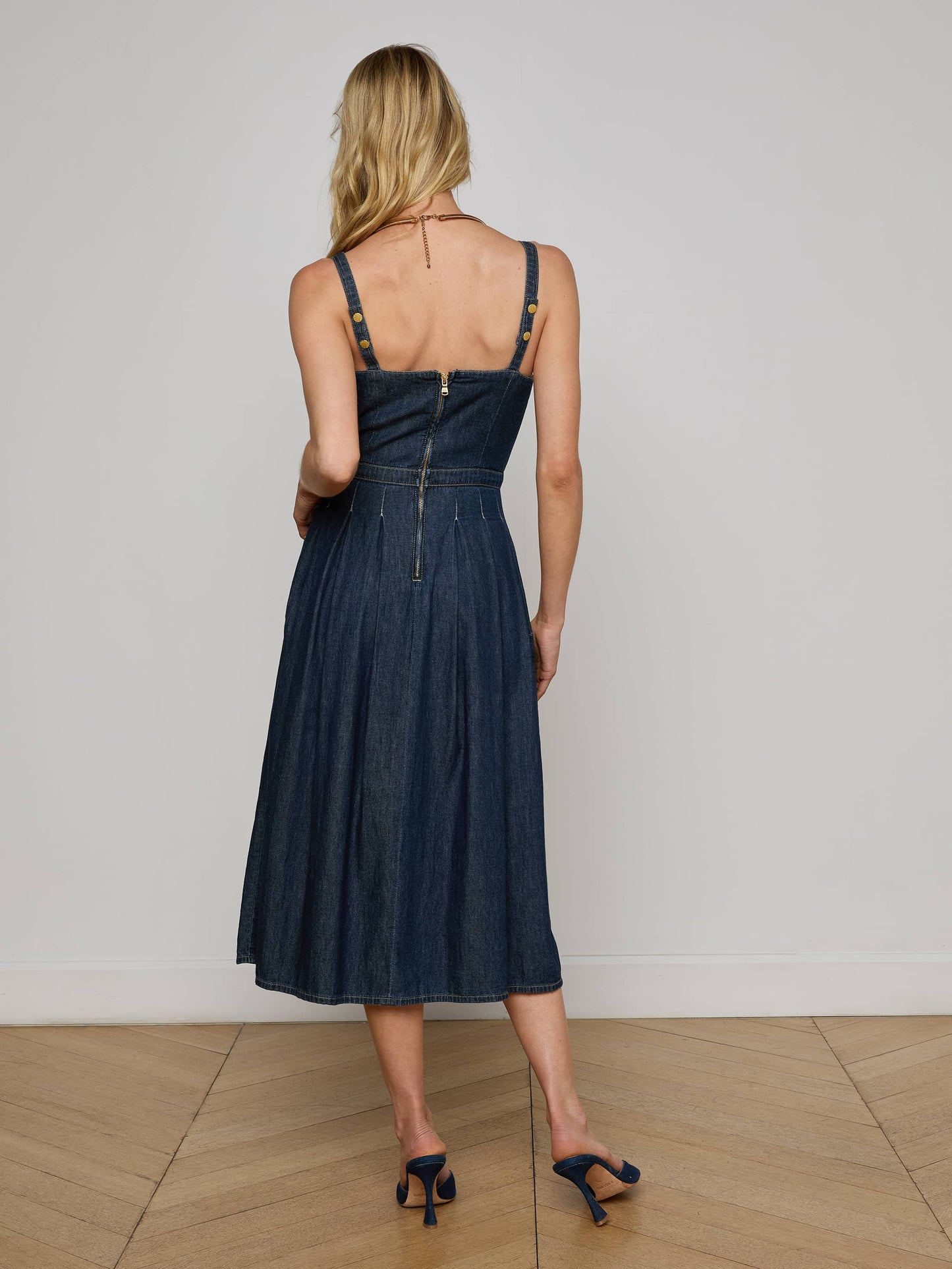 Esmeralda Chambray Dress