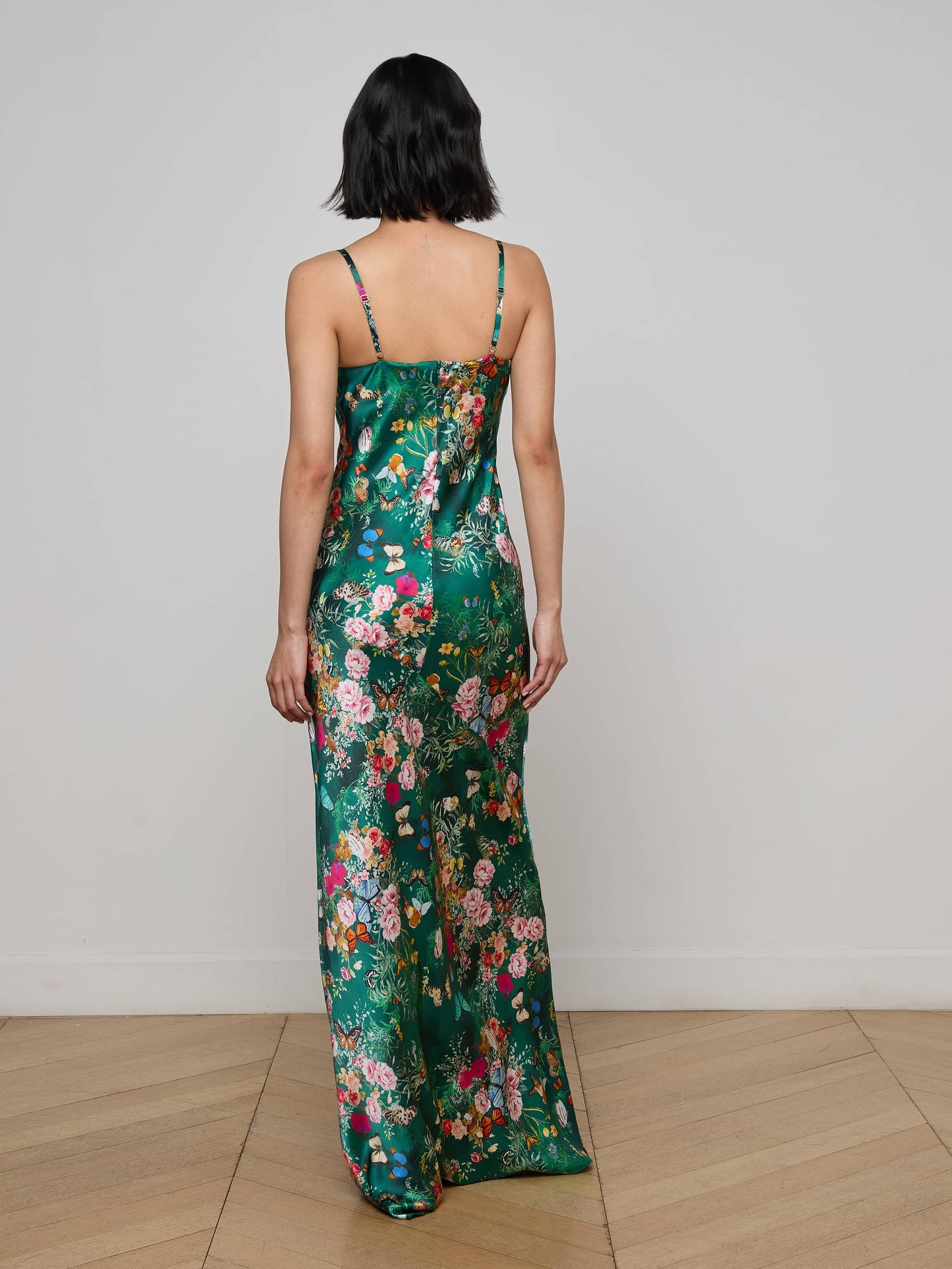 Sayla Silk Gown