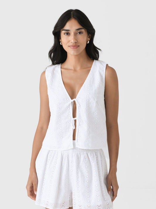 Velvet Women's Ava Eyelet Top