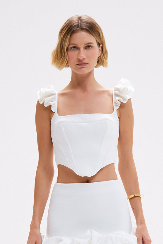 MYSTIQUE CREPE TOP