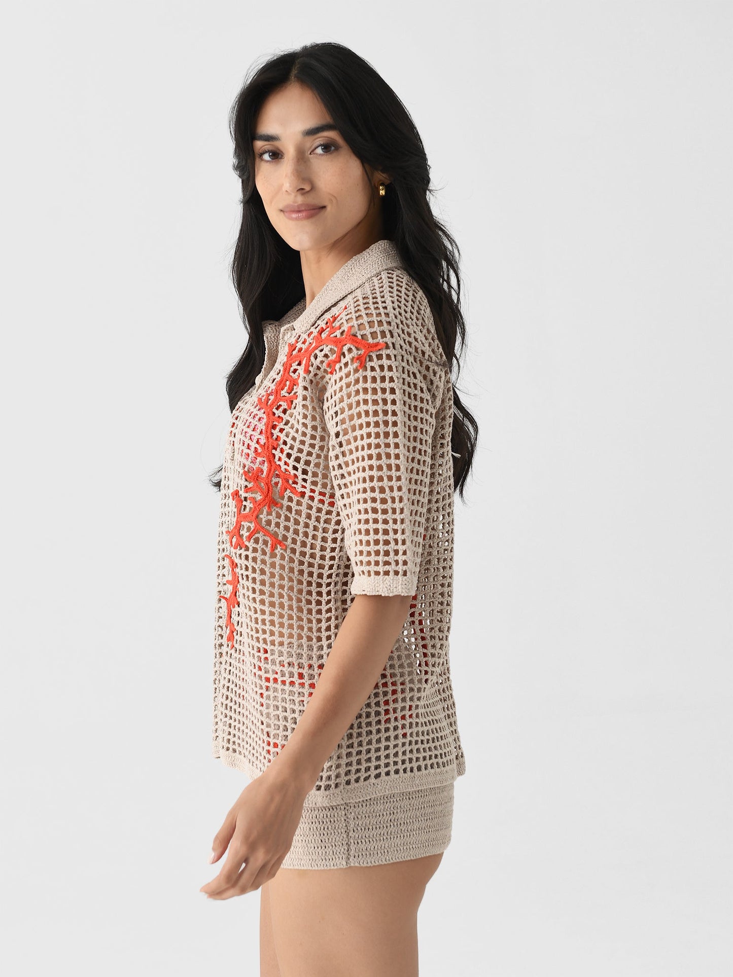 My Beachy Side Women's Atlas Hand-Crochet Cardigan
