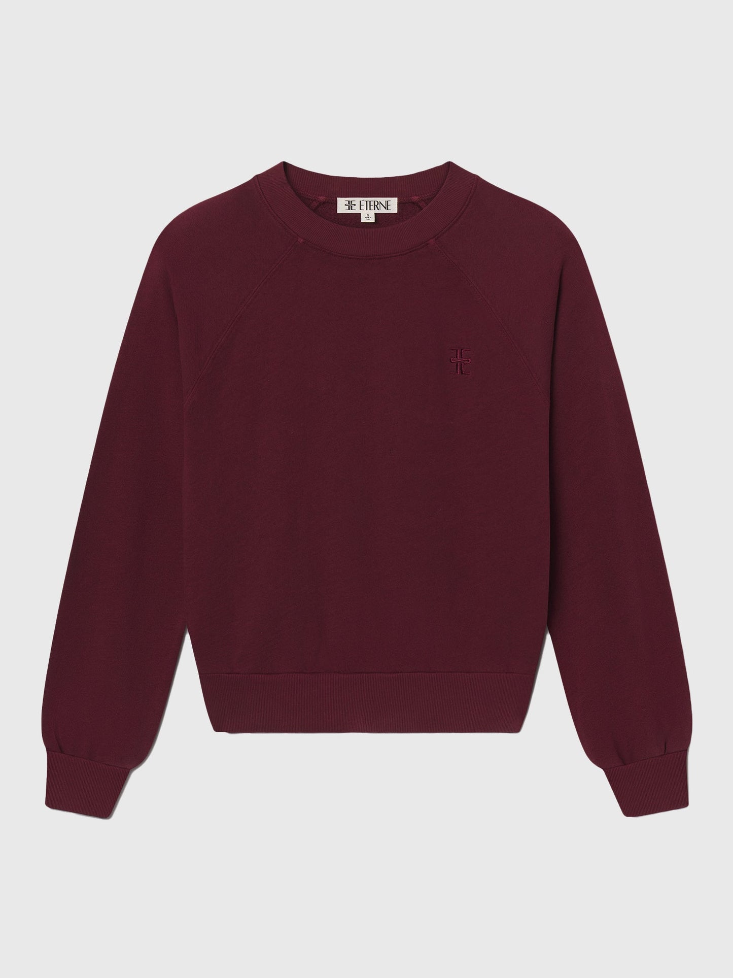 Eterne Women's Shrunken Raglan Sweatshirt