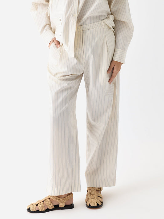 Deiji Studios Women's Twin Button Pant