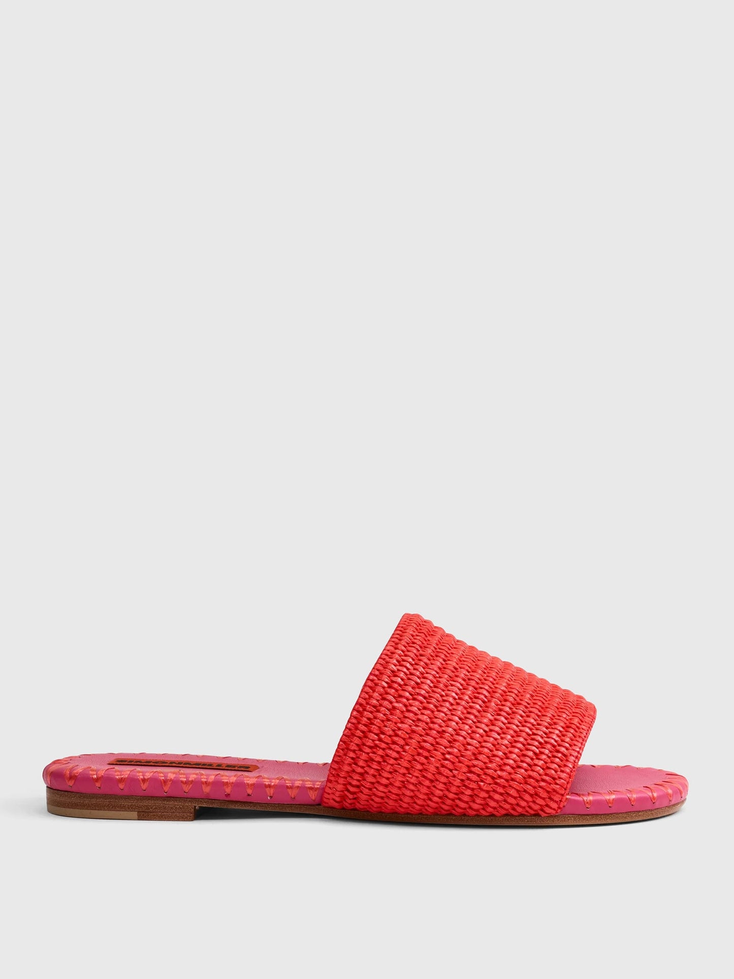 Simon Miller Women's Raffia Salerno Slide Sandal