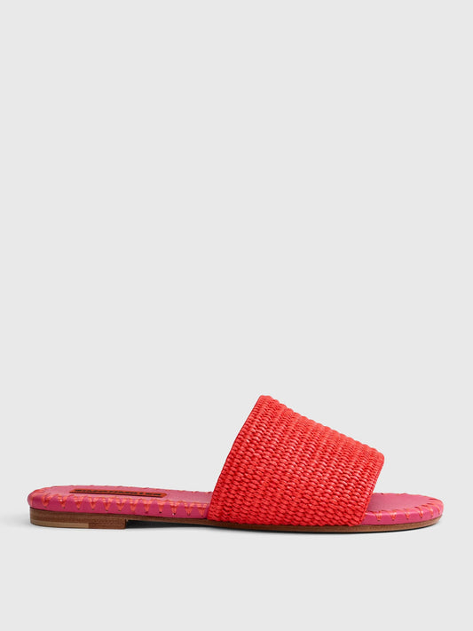 Simon Miller Women's Raffia Salerno Slide Sandal