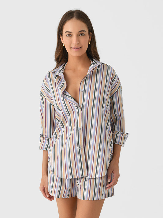 Faithfull The Brand Women's En Vau Oversized Shirt