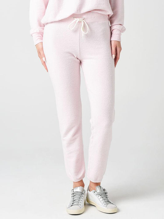 Monrow Women's Reversed Elastic Vintage Sweatpant