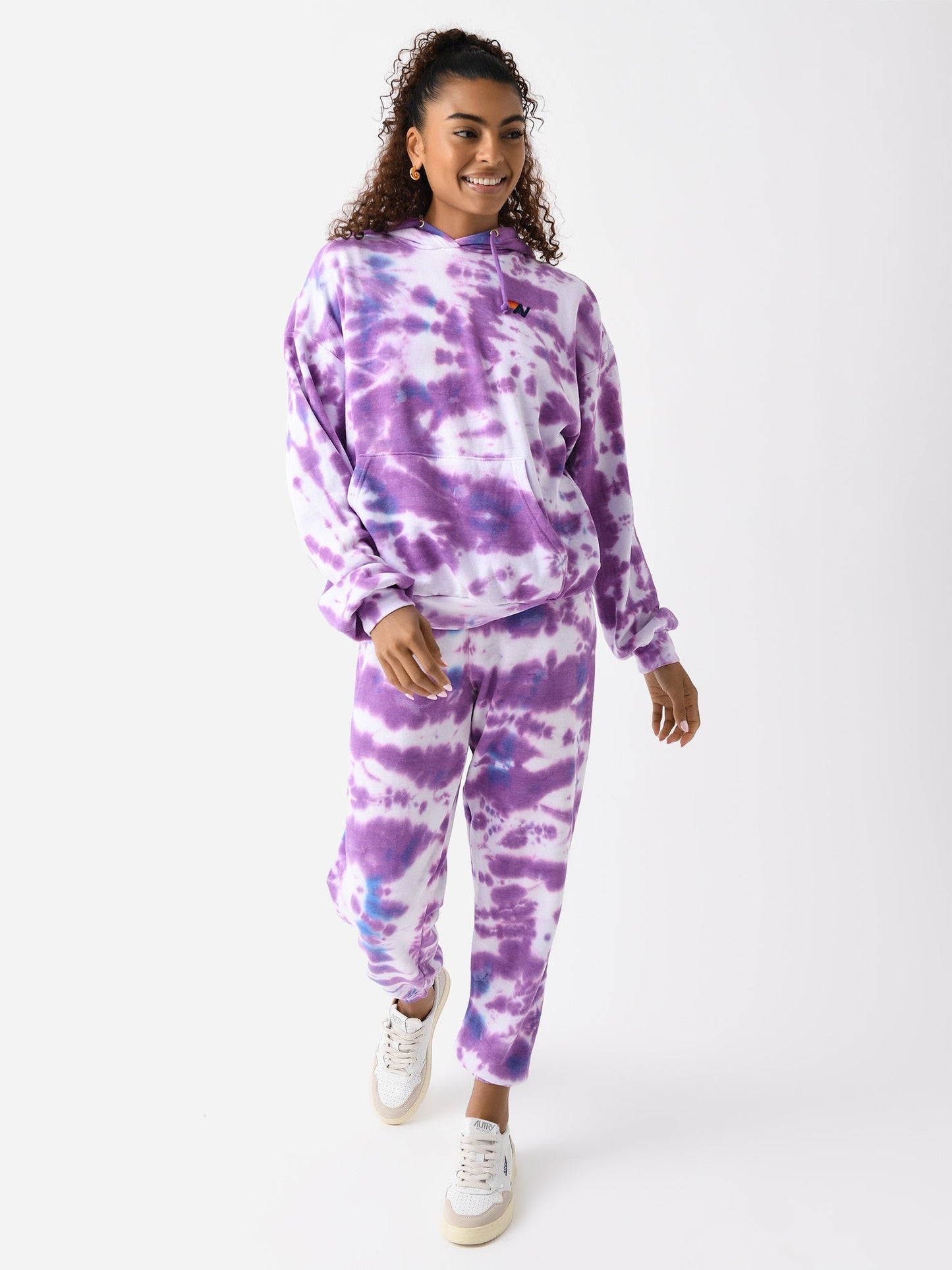 Aviator Nation Women's Hand Dyed Relaxed Pullover Hoodie