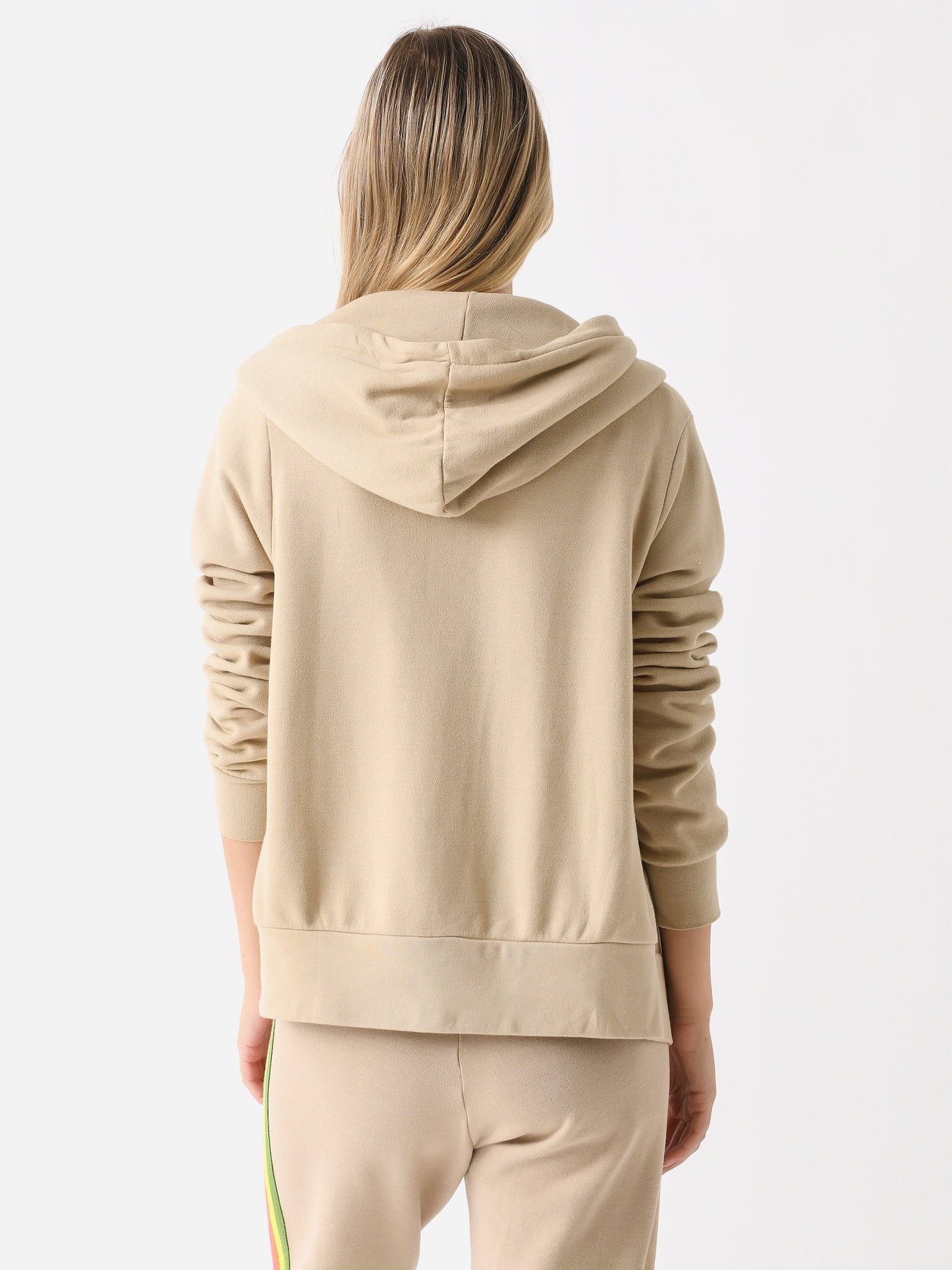 Aviator Nation Women's 5 Stripe Zip Hoodie