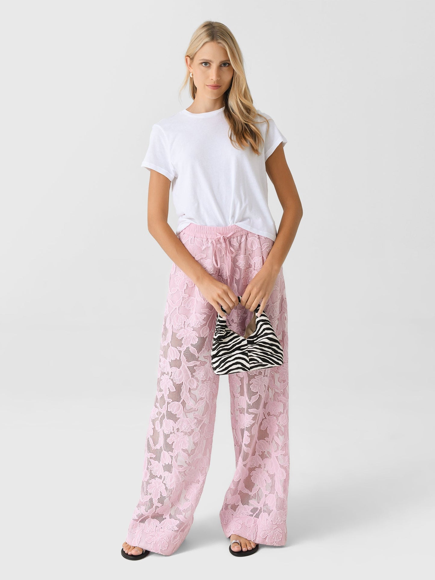 Essentiel Antwerp Women's Henim Lace Wide-Leg Pant