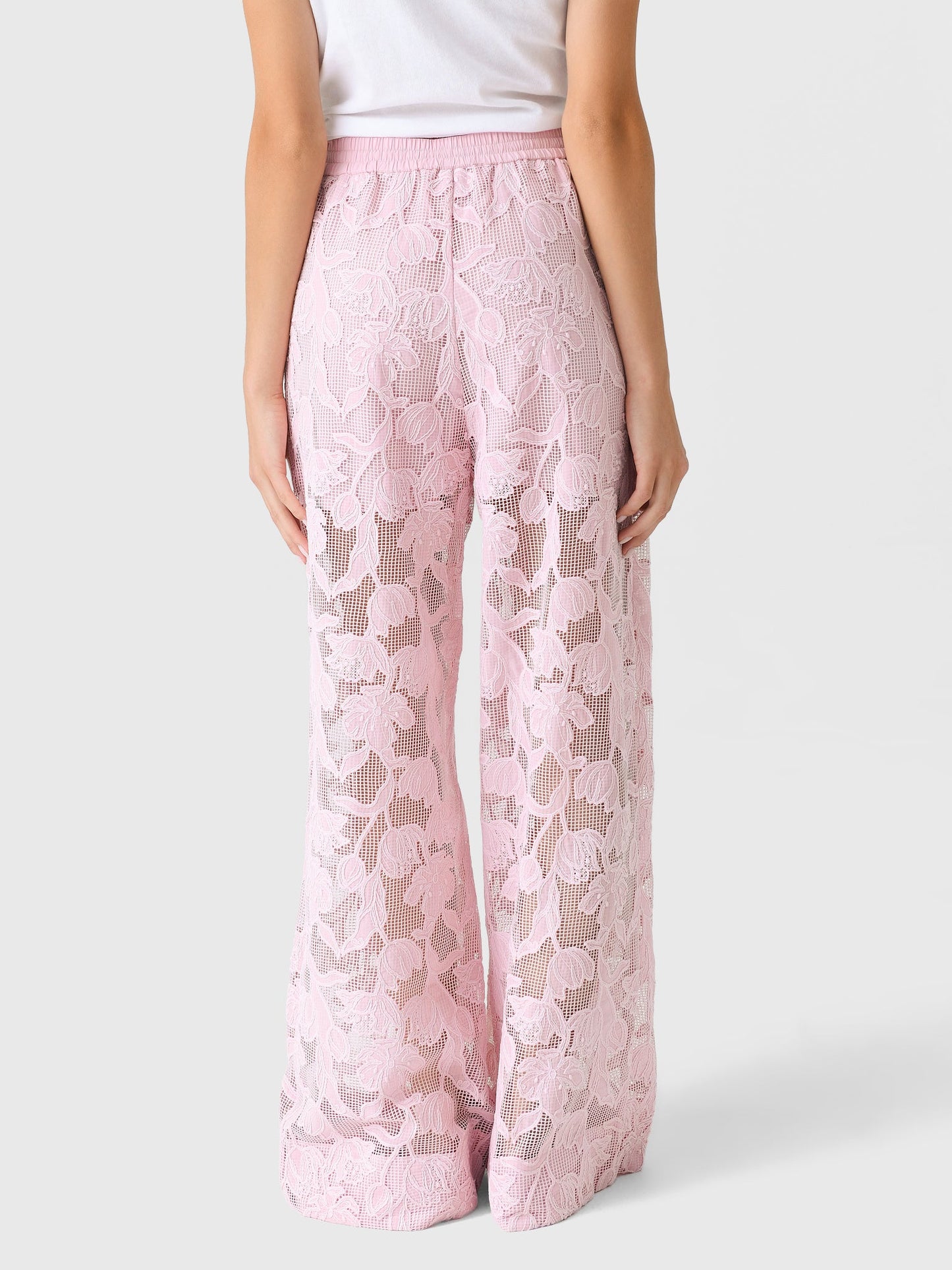Essentiel Antwerp Women's Henim Lace Wide-Leg Pant