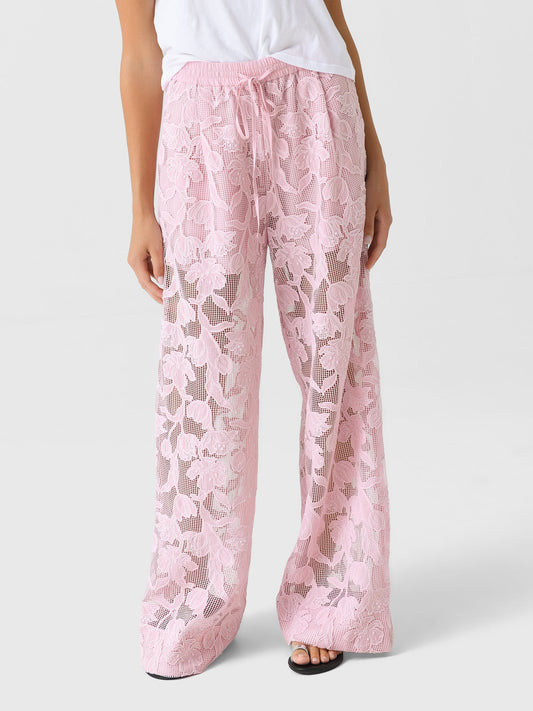 Essentiel Antwerp Women's Henim Lace Wide-Leg Pant