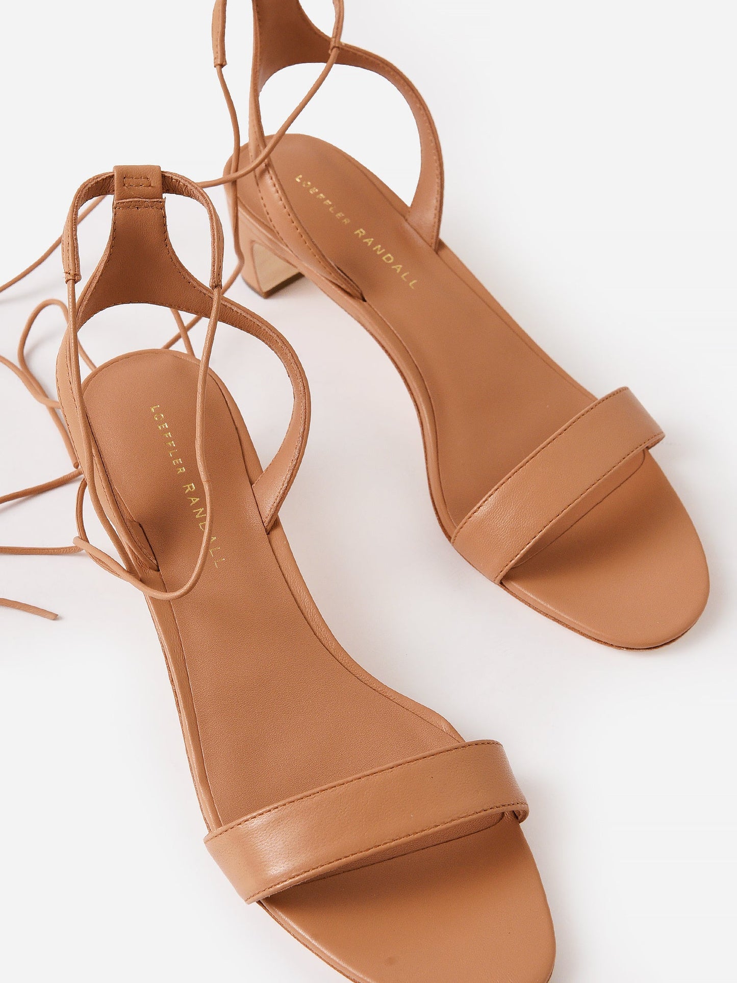 Loeffler Randall Women's Jackie Mid Heel Ankle Wrap Sandal