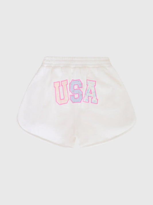 LoveShackFancy Women's Jeanette USA Short