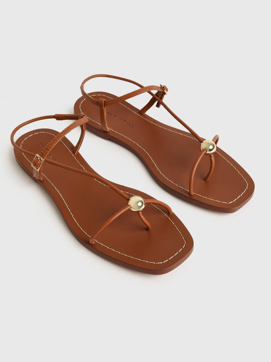 Loeffler Randall Women's Lara Leather Sandal
