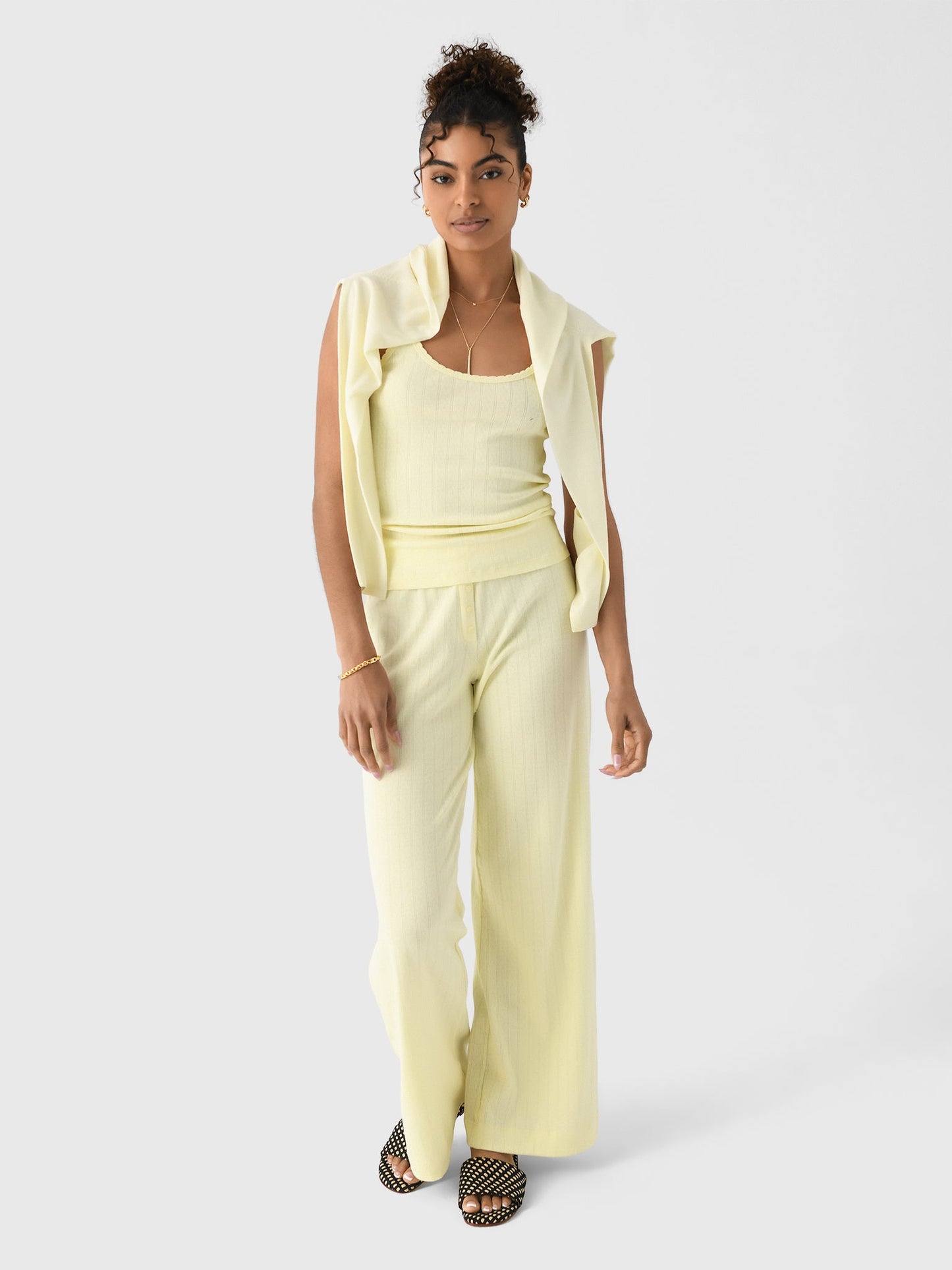 Leset Women's Pointelle Boxer Pant