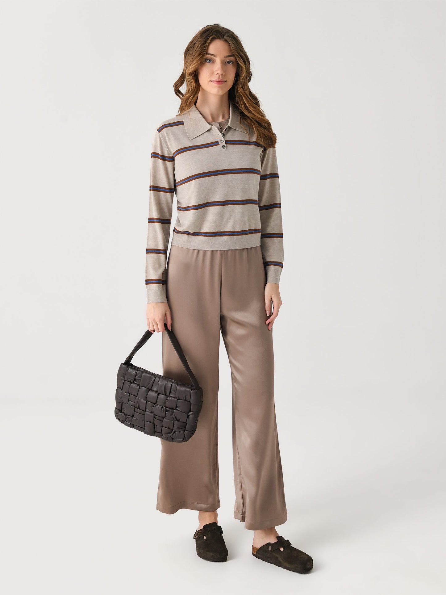 Leset Women's Barb Wide Leg Pant