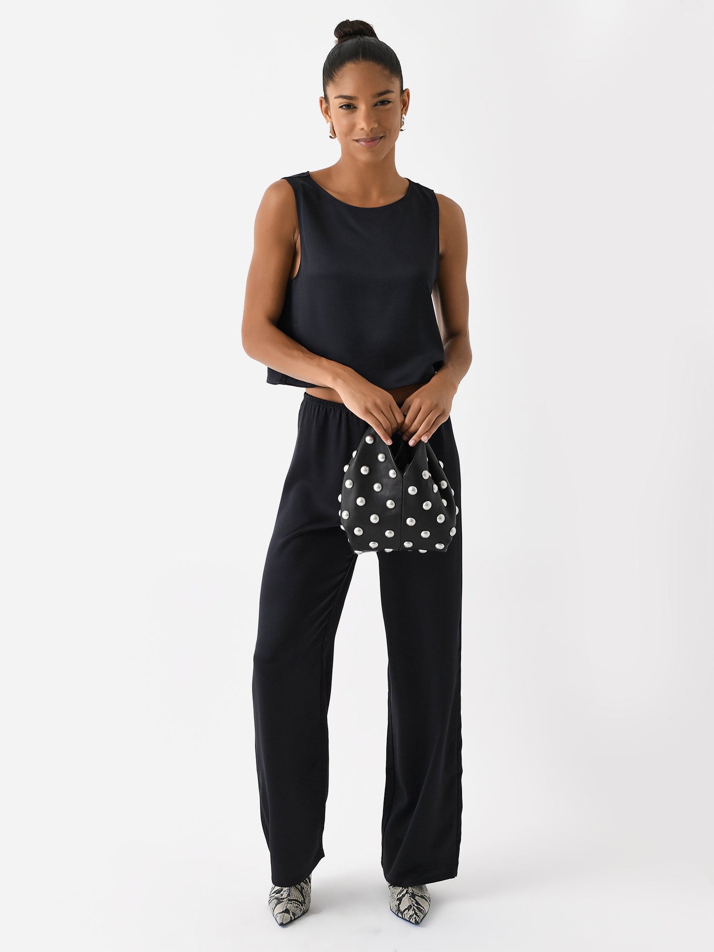 Leset Women's Barb Wide Leg Pant