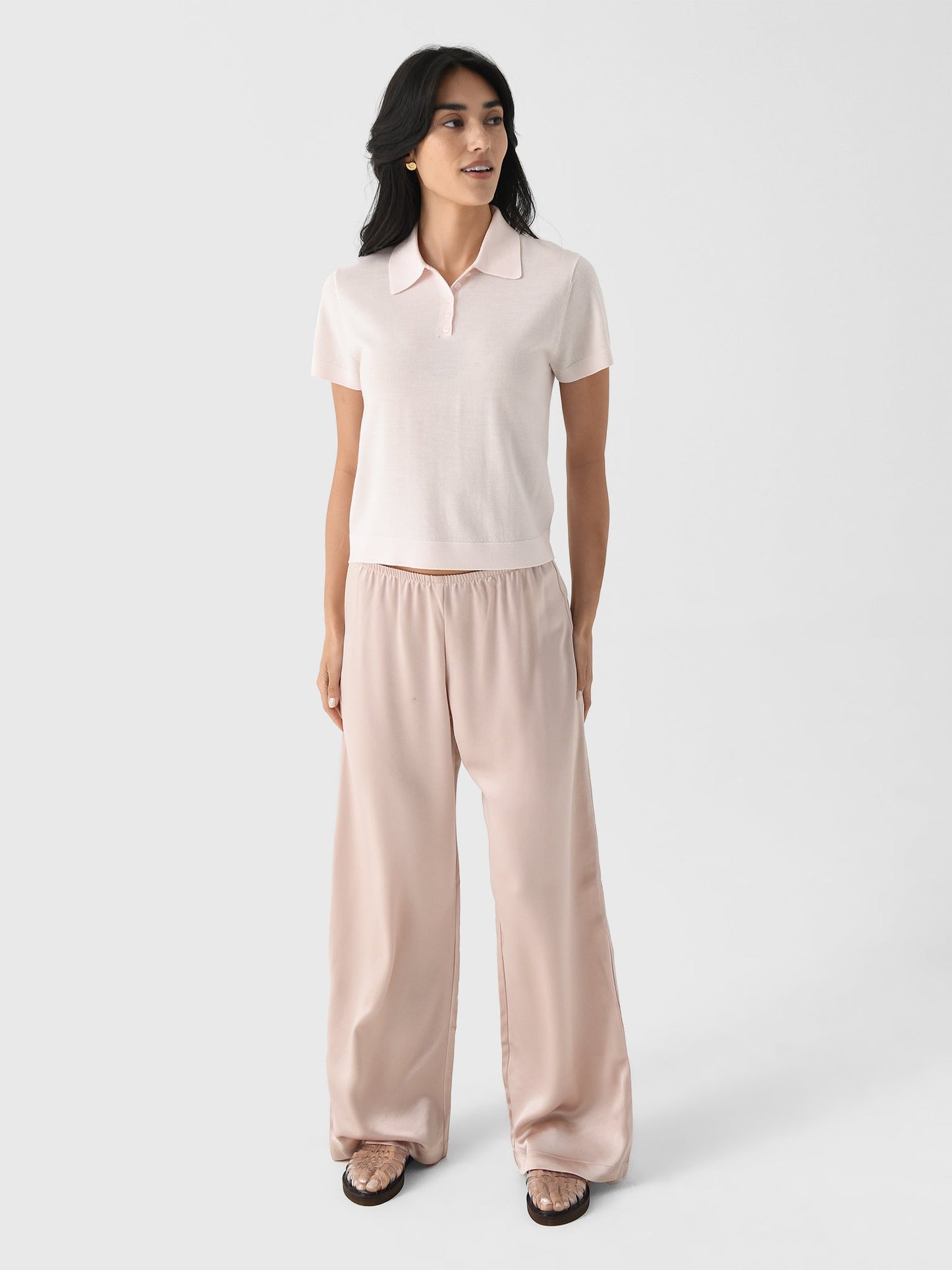 Leset Women's Barb Wide Leg Pant