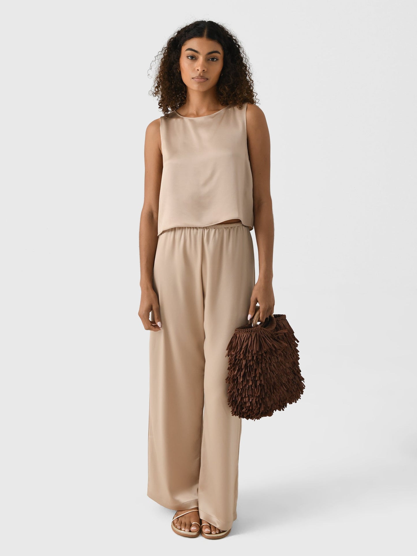 Leset Women's Barb Wide Leg Pant