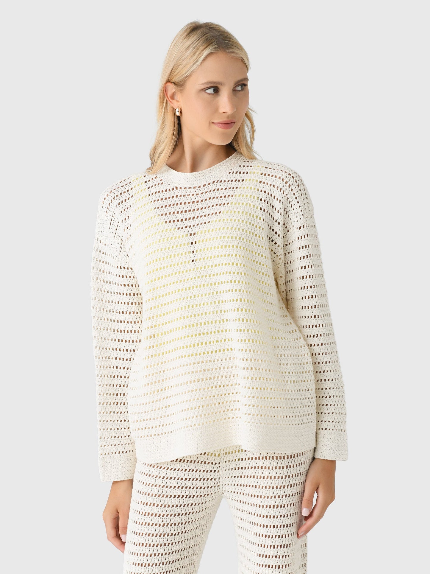 Leset Women's Lucy Oversized Crew