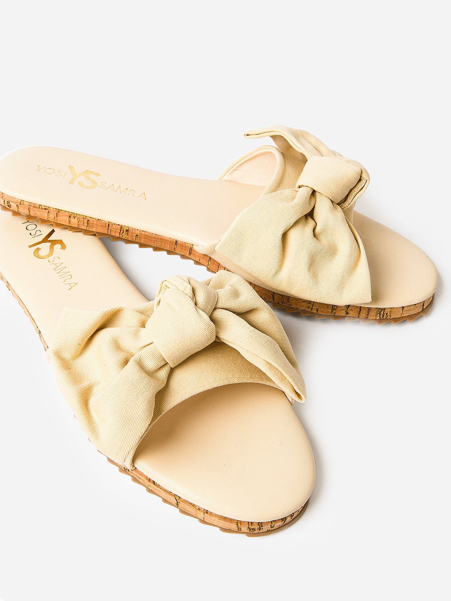 Yosi Samra Women's Mila Bow Slide