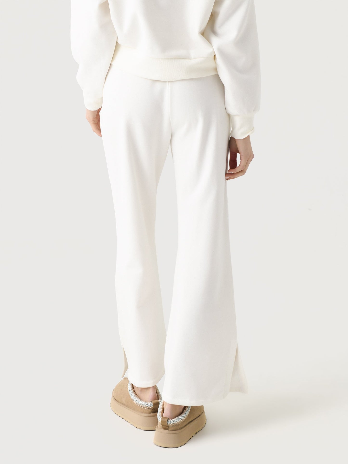 Beyond Yoga Women's Open Ended Mid Rise Wide Leg Pant