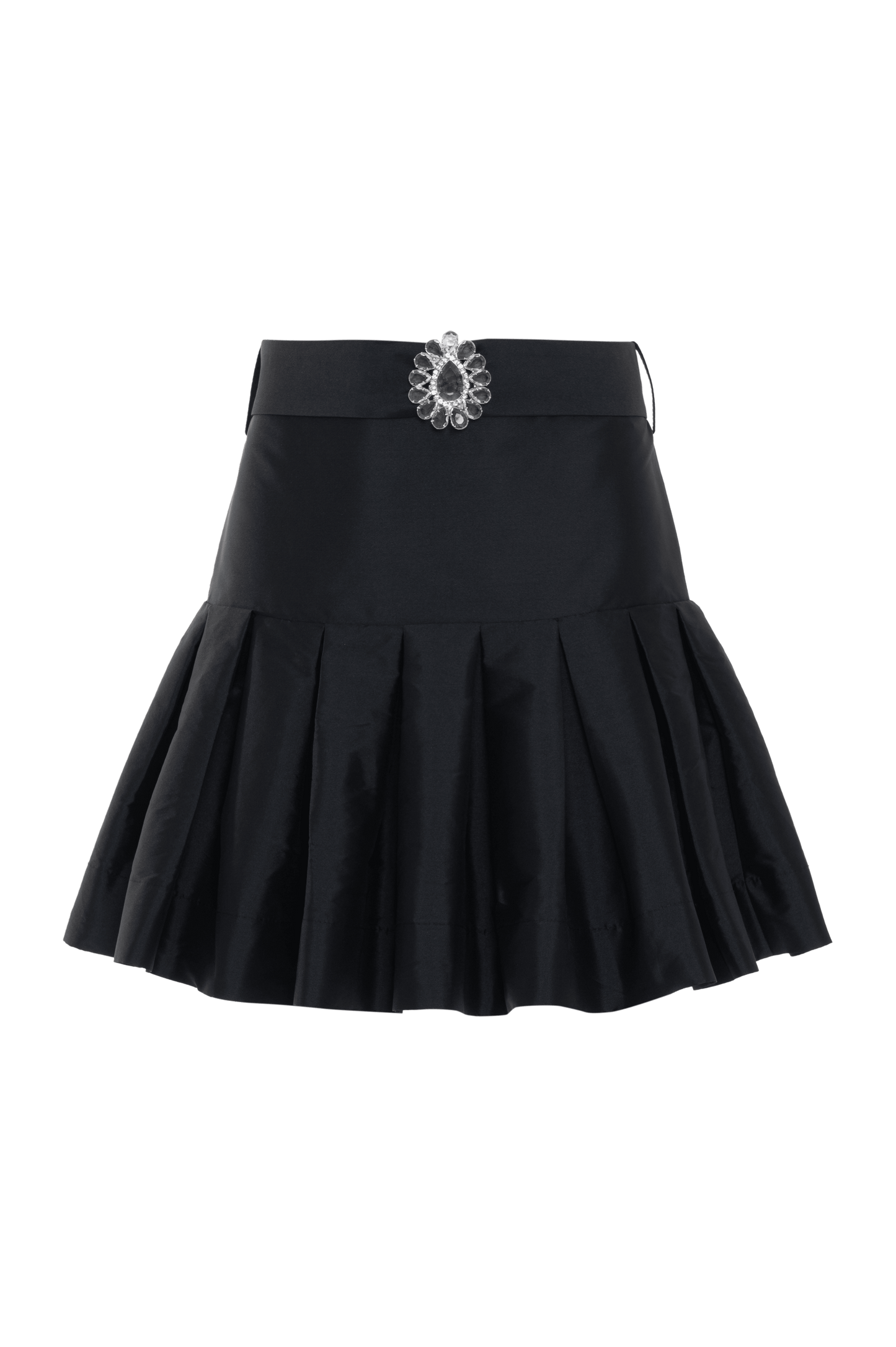 TAFFETA BLOOM MINI SKIRT