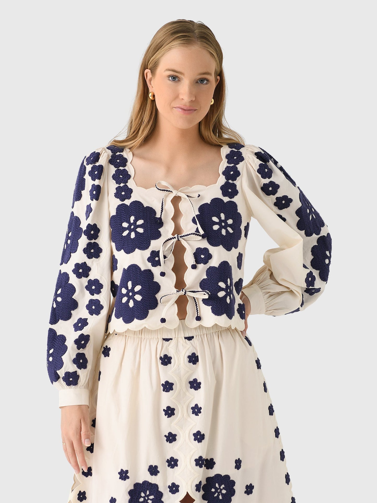 SEA Women's Catrine Long Sleeve Top