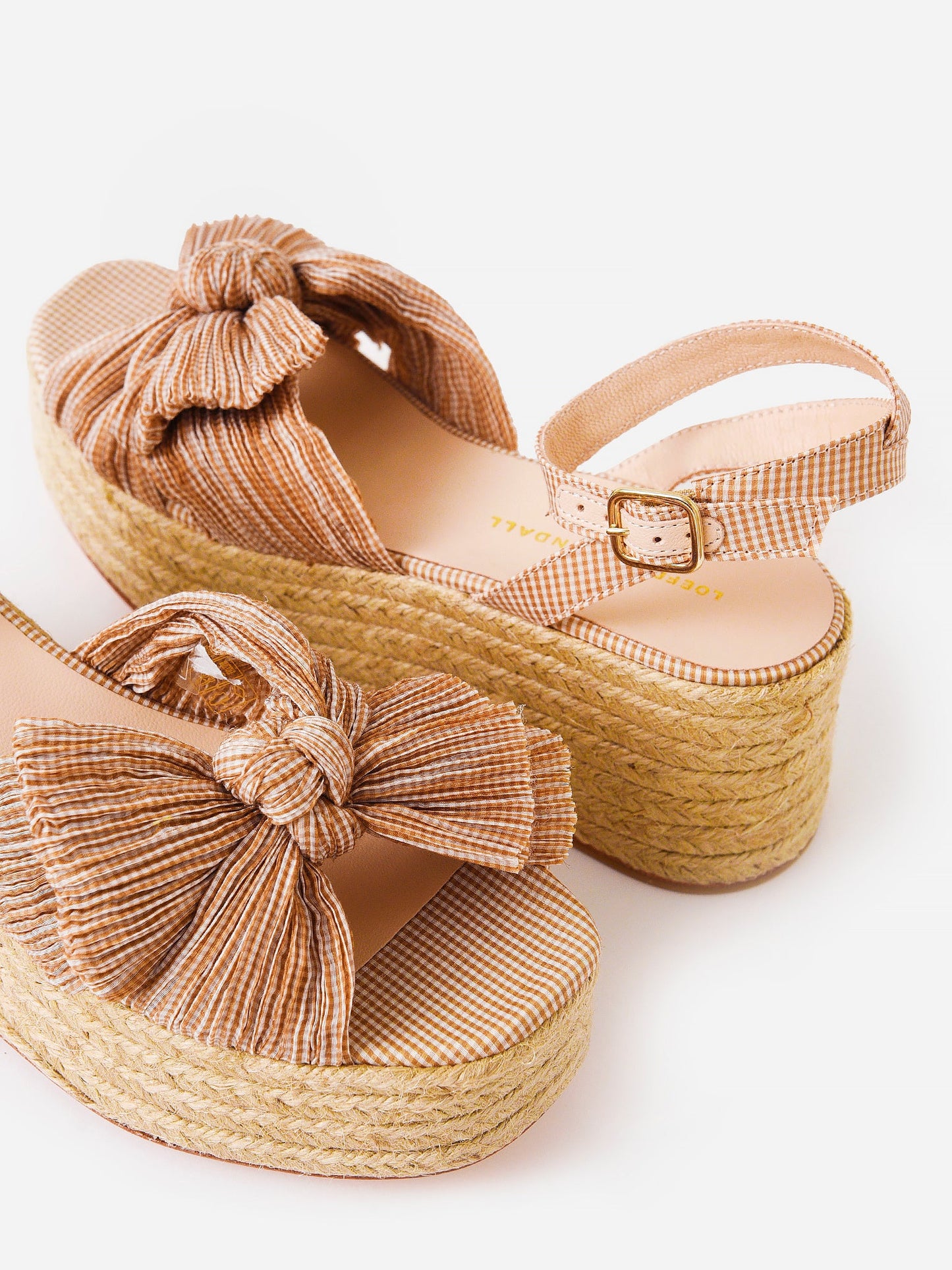 Loeffler Randall Women's Posey Pleated Platform Espadrille