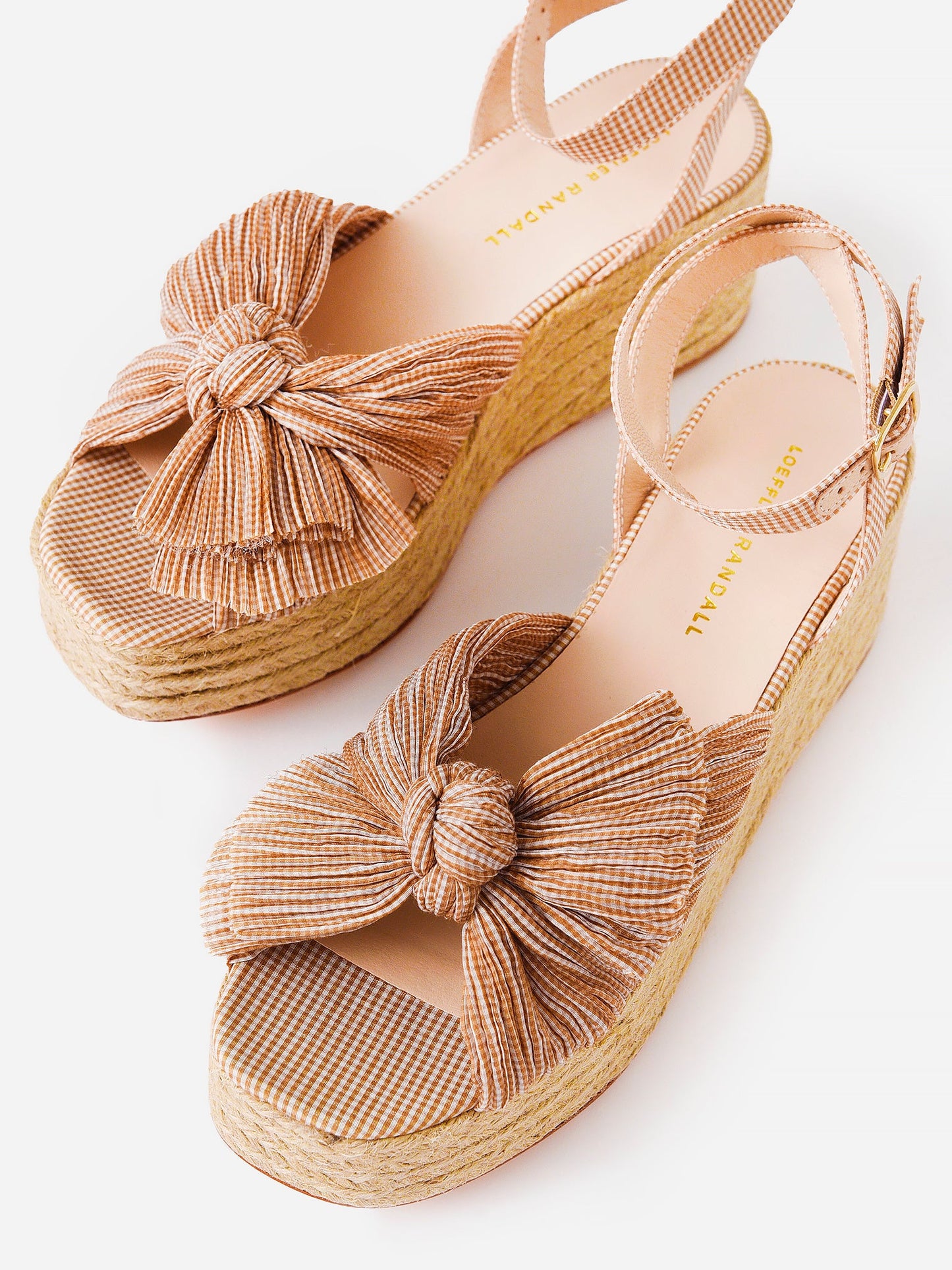 Loeffler Randall Women's Posey Pleated Platform Espadrille