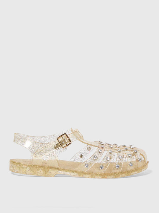 Loeffler Randall Women's Rhys Glitter Jelly Sandal