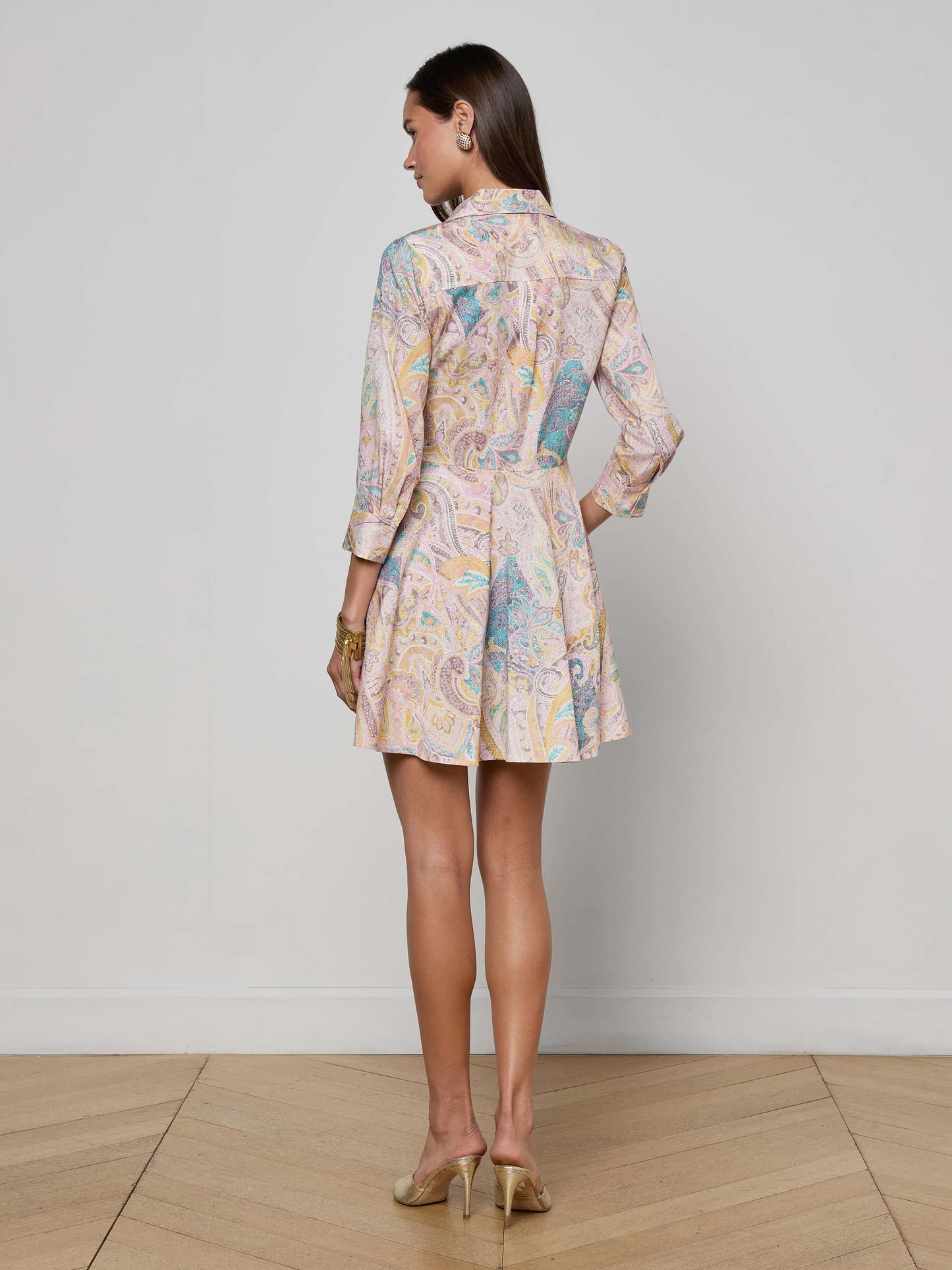 Meadow Mini Shirt Dress