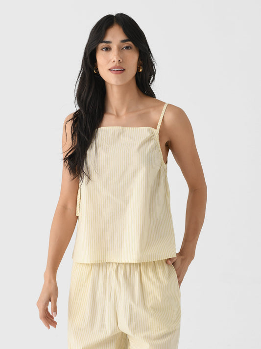 Deiji Studios Women's Gathered Strap Top