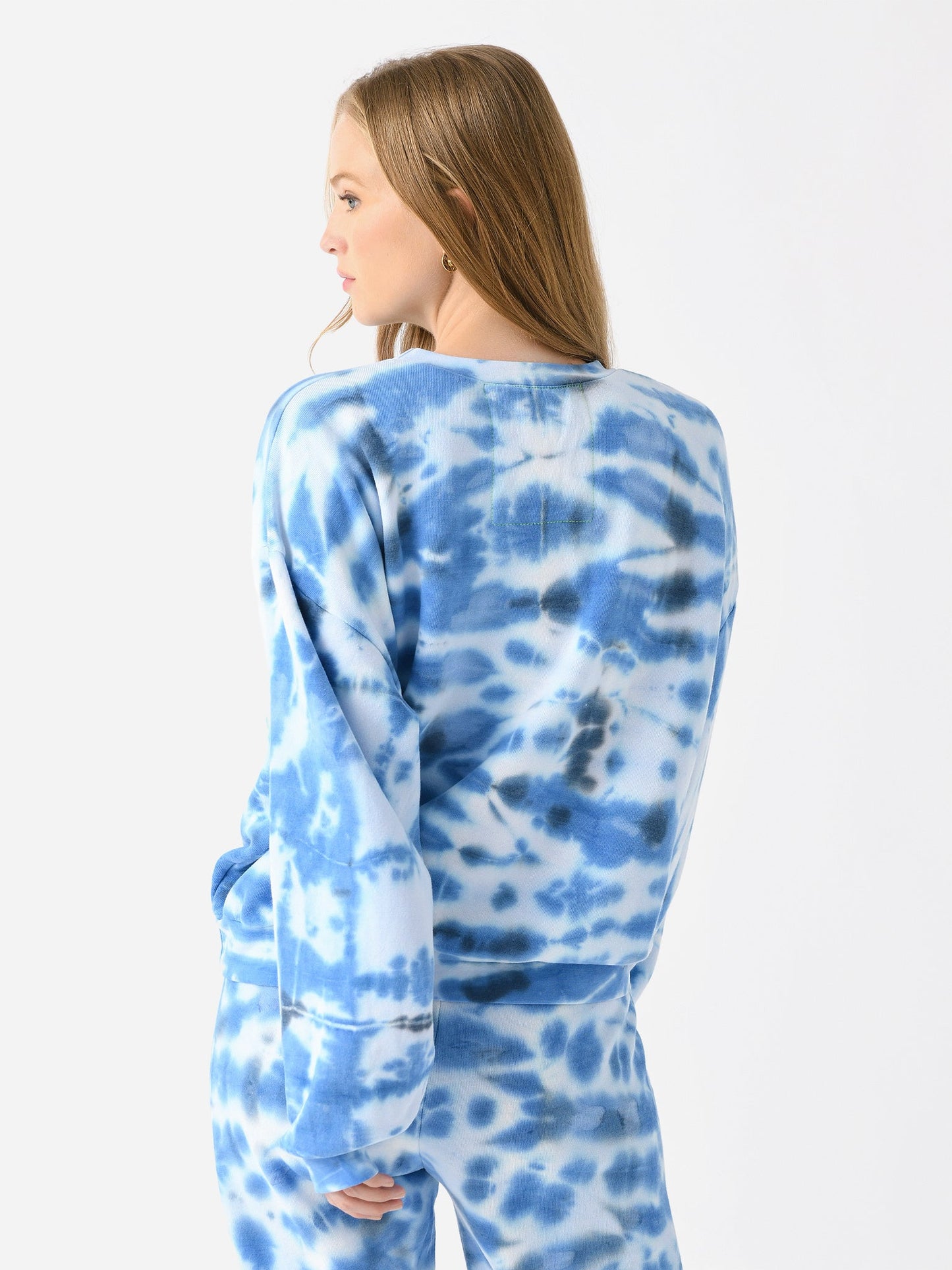 Aviator Nation Women's Hand Dyed Relaxed Crew Sweatshirt