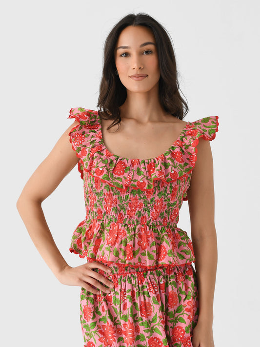 Pink City Prints Women's Susie Top