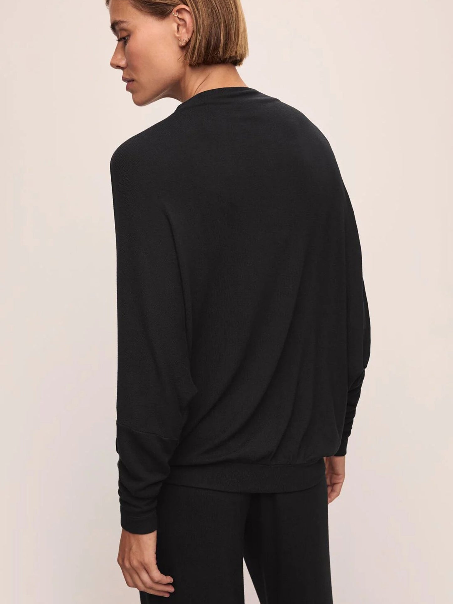 Eberjey Women's Cozy Time Mock Neck Pullover