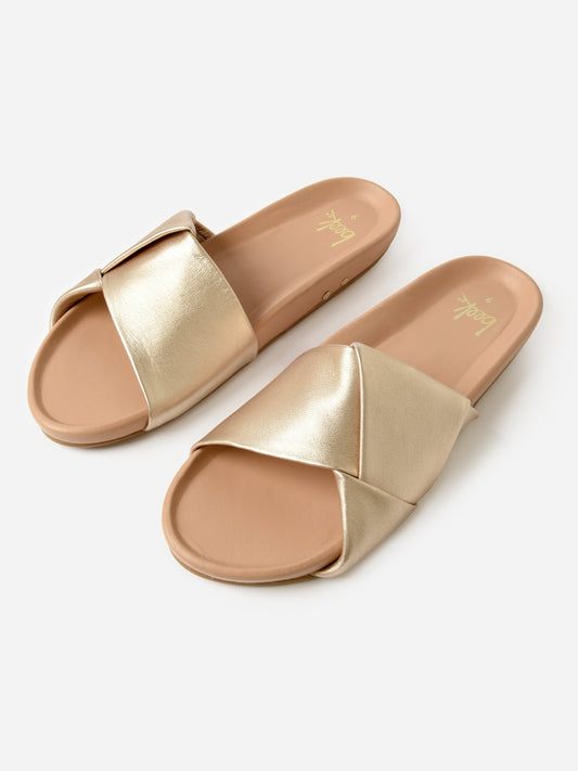 Beek Women's Tori Leather Slide Sandal